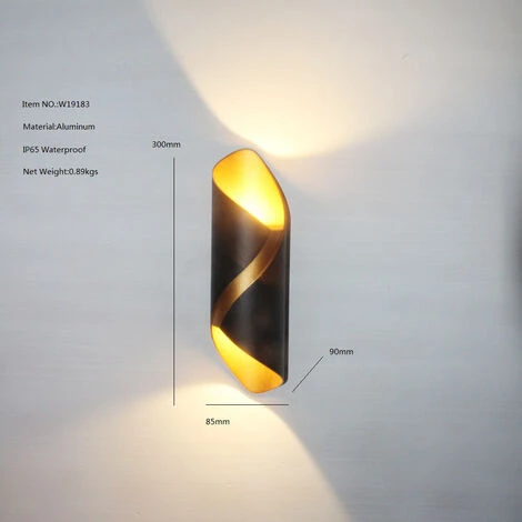 Apliques De Pared LED Exteriores Hierro Forjado Lámpara De Pared Impermeable Luz De Pared Para Interiores Dormitorio Sala De Estar 6 Apliques De Pared LED Exteriores Hierro Forjado Lámpara De Pared Impermeable Luz De Pared Para Interiores Dormitorio Sala De Estar - Imagen 4