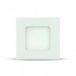 Panel Led Slim V-tac Cuadrado 848412mm Luz Natural 3w25w 210lm C/transfl6296