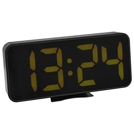 TFA Dostmann 60.2027.01 Despertador Digital Con Dígitos LED Naranjas E Indicador De Temperatura Interior, Con Alarma, Color Negro, 178 X 36 X 84 Mm (Largo X Ancho X Alto) 5 TFA Dostmann 60.2027.01 Despertador Digital Con Dígitos LED Naranjas E Indicador De Temperatura Interior, Con Alarma, Color Negro, 178 X 36 X 84 Mm (Largo X Ancho X Alto) - Imagen 3