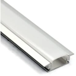 Jandei 4 1m Perfil Aluminio Tira Led Empotrar Tapa Redondeada Traslúcida 24,5x17,5mm 8 Jandei 4 1m Perfil Aluminio Tira Led Empotrar Tapa Redondeada Traslúcida 24,5x17,5mm -Trio Ventas 90520827 2