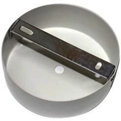 Florón Redondo Silver, Ø100mm -Trio Ventas 9144578 4