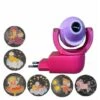 Star Moon Animal Projector Proyector LED 6 Sensor De Imágenes Enchufe De La UE Luz Nocturna Para La Decoración De La Habitación De Los Niños Rosa
