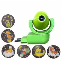 Star Moon Animal Projector Proyector LED 6 Sensor De Imágenes Enchufe De La UE Luz Nocturna Para La Decoración De La Habitación De Los Niños Rosa -Trio Ventas 91508030 3