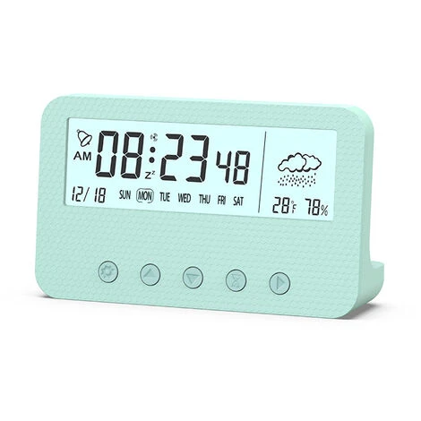 Reloj Inteligente Reloj Despertador Digital Luminoso Multifunción Con Pantalla De Fecha De Temperatura Reloj Despertador Silencioso Aqua 3 Reloj Inteligente Reloj Despertador Digital Luminoso Multifunción Con Pantalla De Fecha De Temperatura Reloj Despertador Silencioso Aqua