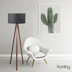 Lámpara De Pie Con 100% MDF Color Antracita 7 Lámpara De Pie Con 100% MDF Color Antracita -Trio Ventas 94368192 3