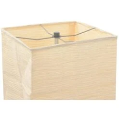 Lámpara De Pie Con Soporte De Acero 135 Cm Beige VidaXL 9 Lámpara De Pie Con Soporte De Acero 135 Cm Beige VidaXL -Trio Ventas 945235 3