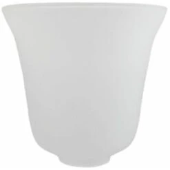 Tulipa De Cristal ARIEL 14x15cm Mate Apertura 4,5cm