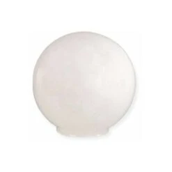 Tulipa De Cristal Bola Opal De 20cm Boca De 8cm