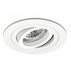 Downlight 703 GX5,3 12V 50W Blanco Técnico JISO 703D-90