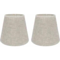 Juego De 2 Pantallas E14 Para Mesita De Noche, Aplique De Pared De Cristal, Lámpara De Araña, León