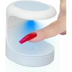 Mini UV LED Lámpara De Uñas, 16W USB LED UV Lámpara, Secador De Uñas Lámpara UV, Esmalte De Uñas De Gel Portátil De Un Solo Dedo Lámpara De Curado Eléctrica Máquina De Manicura Con Cable USB