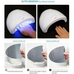 Kit De Lámpara UV LED De 48W Secadores De Uñas De Barniz Semipermanente -Trio Ventas 96349190 3