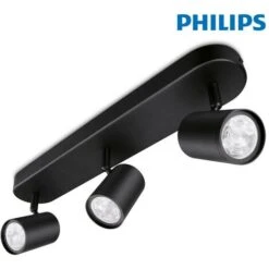 Regleta Led 3 Elementos Wiz 3X5W Rgb PHILIPS WIZ 1035 LM COLOR NEGRO