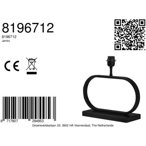 Light & Living Jamiro - Negro - 3255ZW 5 Light & Living Jamiro - Negro - 3255ZW - Imagen 3