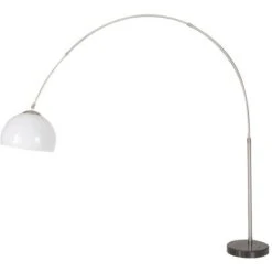 Pie Arco Sixty Grande , Cromo /blanco Cromo/Blanco