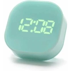 Reloj Despertador Digital Little Cube Para Niños Y Niñas, Reloj Despertador Digital LED Con Función De Temporizador De Cuenta Atrás, Temporizador De Cocina, 2 Ajustes De Alarma, USB/alimentado Por Bat