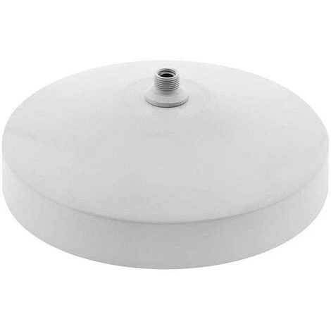 BASE Baround Pie Acero Lacado Blanco Ø225mm 3 BASE Baround Pie Acero Lacado Blanco Ø225mm