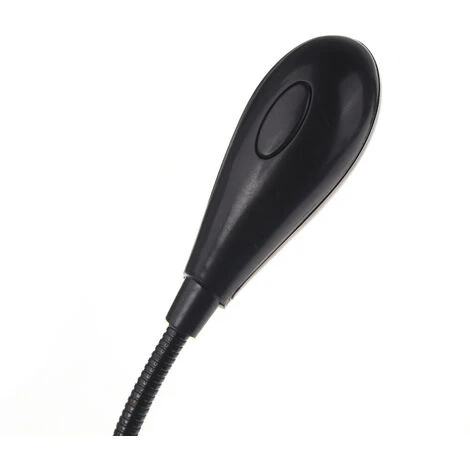 Negro Clip-on 2 Dual Arms 4 LED Flexible Book Music Stand Lámpara De Luz 6 Negro Clip-on 2 Dual Arms 4 LED Flexible Book Music Stand Lámpara De Luz - Imagen 4